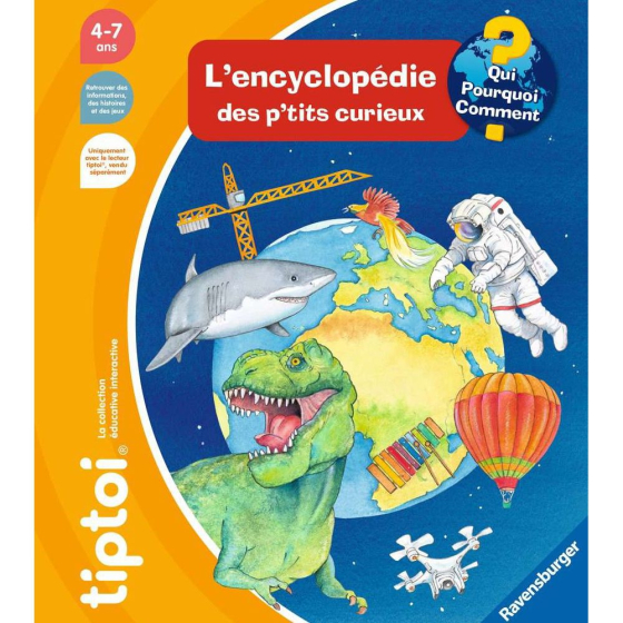Ravensburger tiptoi&reg; Lencyclop&eacute;die des ptits curieu