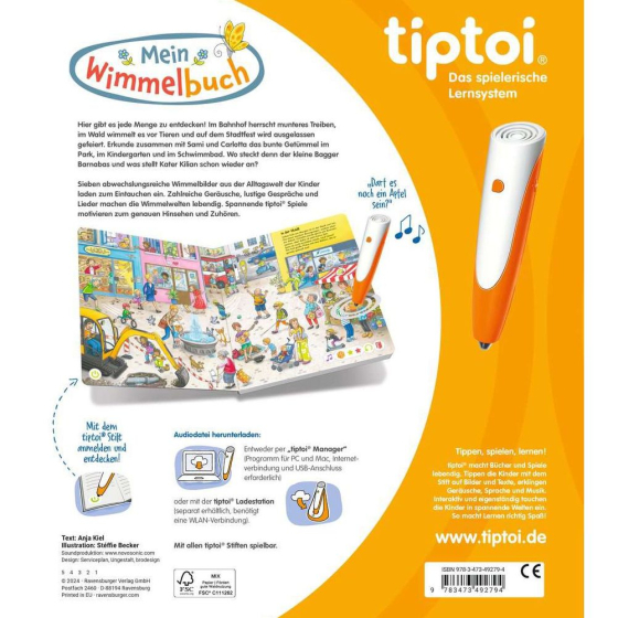 Ravensburger tiptoi&reg; Mein Wimmelbuch