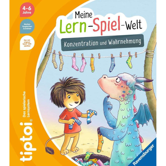 Ravensburger tiptoi&reg; Meine Lern-Spiel-Welt: Konzentration und Wahrnehmung