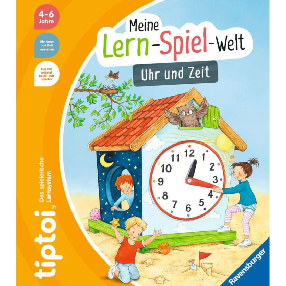 Ravensburger tiptoi&reg; Meine Lern-Spiel-Welt: Uhr und Zeit