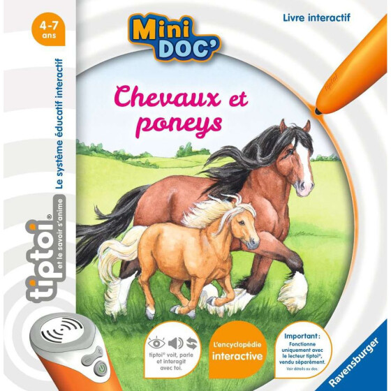 Ravensburger tiptoi&reg; Mini Doc Chevaux et poneys