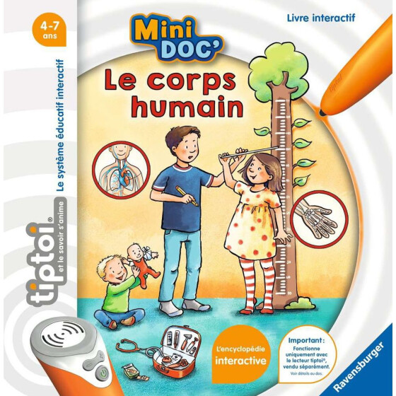 Ravensburger tiptoi&reg; Mini Doc Le corps humain