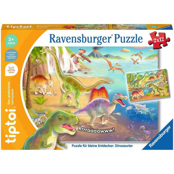 Ravensburger tiptoi&reg; Puzzle f&uuml;r kleine Entdecker: Dinosaurier