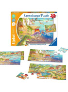 Ravensburger tiptoi&reg; Puzzle f&uuml;r kleine Entdecker: Dinosaurier