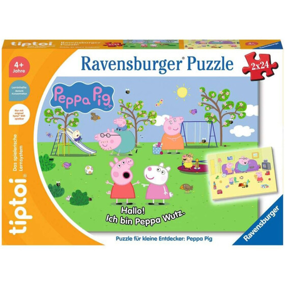 Ravensburger tiptoi&reg; Puzzle f&uuml;r kleine Entdecker: Peppa Pig