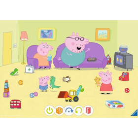 Ravensburger tiptoi&reg; Puzzle f&uuml;r kleine Entdecker: Peppa Pig