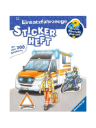 Ravensburger Wieso? Weshalb? Warum? Stickerheft: Einsatzfahrzeuge