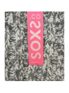 Graue Wolle Damensocken Bubblegum, Kurzsocke, 37-41