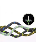 X-Track Schnürsenkel, 160 cm, hellgrau/schwarz