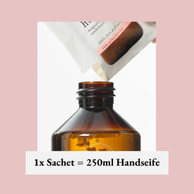 we:care2 Kennenlern-Set, Handseife-Granulat, Magnolie-Sandelholz