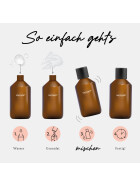 we:care2 Kennenlern-Set, Duschgel-Granulat, Jasmin-Grüner Tee & Aqua-Marine