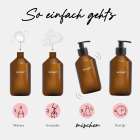 we:care2 Geschenk-Set, Handseifen-Granulat, Lieblingsmensch