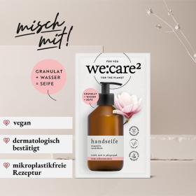 we:care2 Geschenk-Set, Handseifen-Granulat, Lieblingsmensch