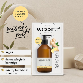 we:care2 Geschenk-Set, Handseifen-Granulat, Good Karma