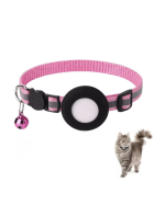 AirTag Halsband Nylon Mazo, pink