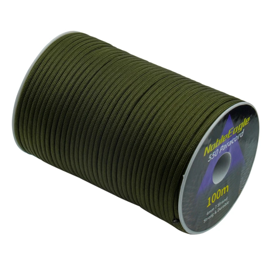 550 Paracord Eagle, 4 mm, 7 Kern, Army Green