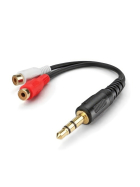 HIDef 3.5 mm Stereo Klinke zu Cinch RCA Female Stereo Buchse