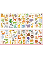 Dschungel TiereTattoos Kinder