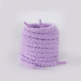 Fuzzy Laces, Plüsch-Schnürsenkel, purple
