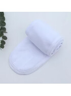 Haarband Flex mit Klettverschluss, weiss
