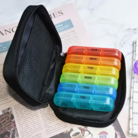 7 Tage Medikamentebox Bag-Pro, Color