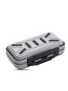 MD-Box - 16x Medikamentenbox, Grau-Schwarz