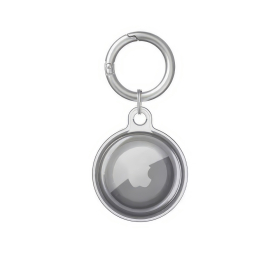Protect Apple Arittag Hülle X1, transparent/schwarz