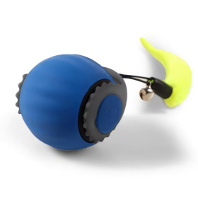 Speedy Katzenspielzeug Ball Akku, blau