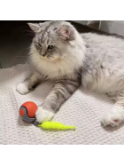 Speedy Katzenspielzeug Ball Akku, blau