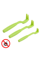 Zeckenentferner 3er-Set, grün