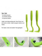 Zeckenentferner 3er-Set, grün