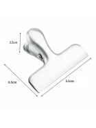 Edelstahl Power Beutelclip