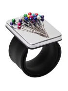 Qso Handgelenk Magnetnadelkissen, schwarz