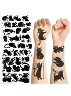 Schwarze Katzen Tattoos