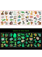 Glow in the Dark Tattoos Animals