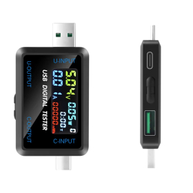 USB-C + USB Digital Power Tester