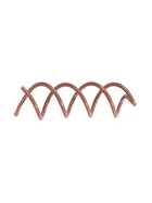 Twister Dutt Spiral Haarnadel, 5er-Set, braun