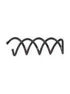 Twister Dutt Spiral Haarnadel, 5er-Set, schwarz
