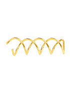 Twister Dutt Spiral Haarnadel, 5er-Set, gold