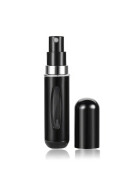 Mini Parfümzerstäuber Flasche, 10 ml, schwarz