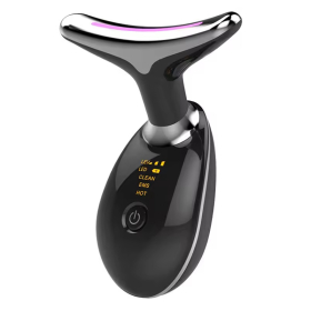 7in1 LED Lichttherapie für Hals- & Gesicht, schwarz