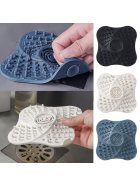 XL Ultra Abflusssieb Silikon, blau