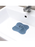 XL Ultra Abflusssieb Silikon, blau