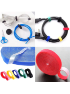 QLock Klett Kabelbinder, 5 m, gelb