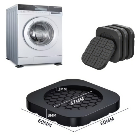 Anti-Slip Vibrationsd&auml;mpfer Pads (4er Set)