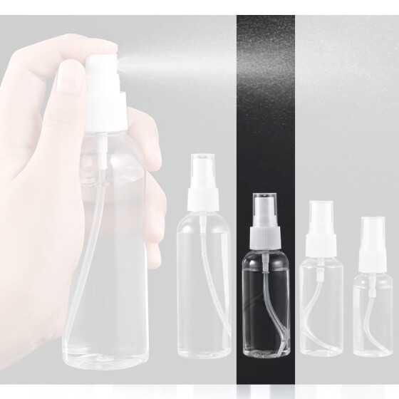 Spr&uuml;hflasche FineDust Zerst&auml;uber Transp, 30 ml
