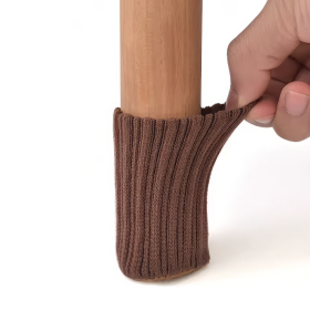 All Care Stuhlbein-Stulpen Socken, 4er-Set, hellbraun