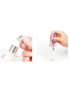 Mini Parf&uuml;mzerst&auml;uber Flasche, 8 ml, pink