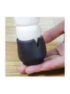 Eazy Stuhlbein Stulpen Rund, 4er-Set, Gr. L, schwarz