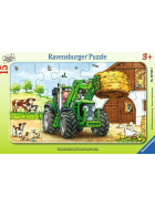 Ravensburger Traktor auf dem Bauernhof